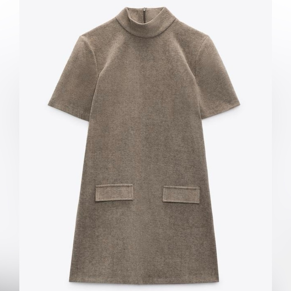 ZARA Wool Mini Dress